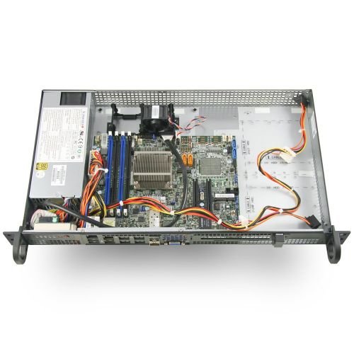  Supermicro Front IO Mini 1U Rackmount w Dual 10GbE, SFP+, IPMI, RS-SMX10TP4F-FIO