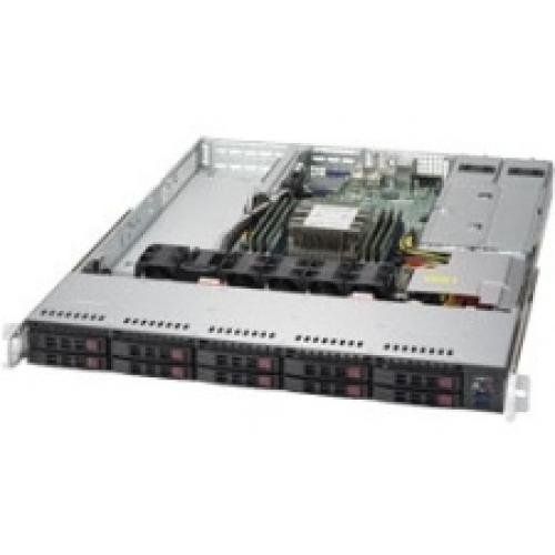  Supermicro SuperServer 1019P-WTR Barebone System - 1U Rack-mountable - Intel C622 Chipset - Socket P LGA-3647-1 x Processor Su