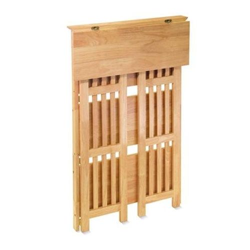  Supernon Sturdy Folding Mission Bookstand / Shelf, Honey Pine