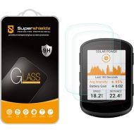 Supershieldz (2 Pack) Designed for Garmin Edge 840 and Edge 540 Tempered Glass Screen Protector, Anti Scratch, Bubble Free