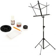 Superslick BVCK Double Bass Care Kit with Music Stand