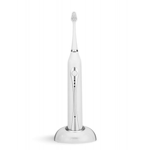  Supersmile - Sonic Pulse Series II Rechargeable Electric Waterproof Toothbrush With Auto-Timer - White