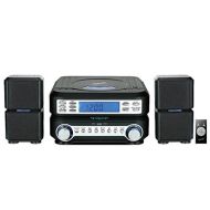 Supersonic Portable Micro System with BT ,CD Player, AUX Input & AMFM Radio