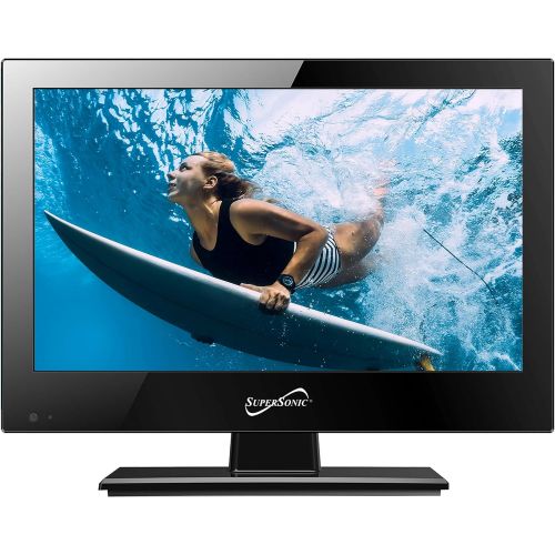  Supersonic SC-1311 13.3-Inch 1080p LED Widescreen HDTV with HDMI Input (AC/DC Compatible)