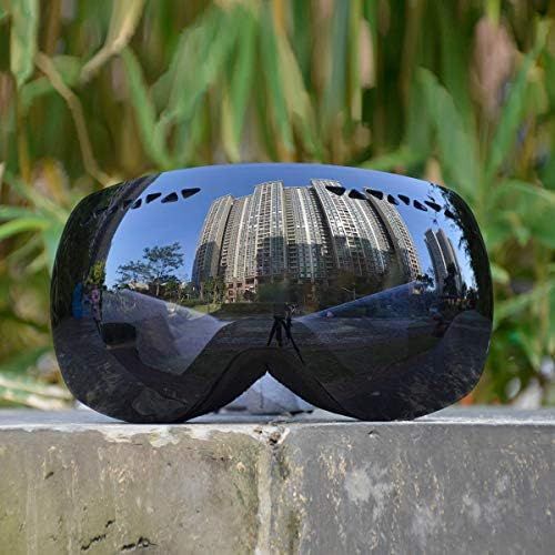  [아마존베스트]Supertrip Ski Snowboard Goggles for Men & Women Over The Glasses Snow Goggles Anti Fog 100% UV Protection Double Lens Interchangeable Lens for Skiing