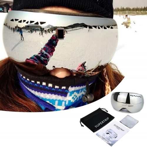  Supertrip Ski Snowboard Goggles for Men & Women Over The Glasses Snow Goggles