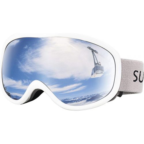  Supertrip Snow Ski Goggles Anti-Fog 100% UV Protection Snowboard Skiing Goggles