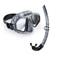 Supertrip Tilos Spawn Camo Mask Snorkel Set for Spearfishing, Free Diving, Scuba Diving, Snorkeling …