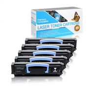 SuppliesOutlet Compatible Toner Cartridge Replacement for Dell 1700/1710 / 310 5399/310 7023/310 5400/310 7025/310 5401/310 7038/310 5402/310 7039/310 7020/310 7040 (Black,5 Pack)