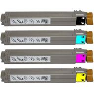 SuppliesOutlet Compatible Toner Replacement for Xerox Phaser 7400 Toner Cartridge 4-Pack Color Set (C,M,Y,K)