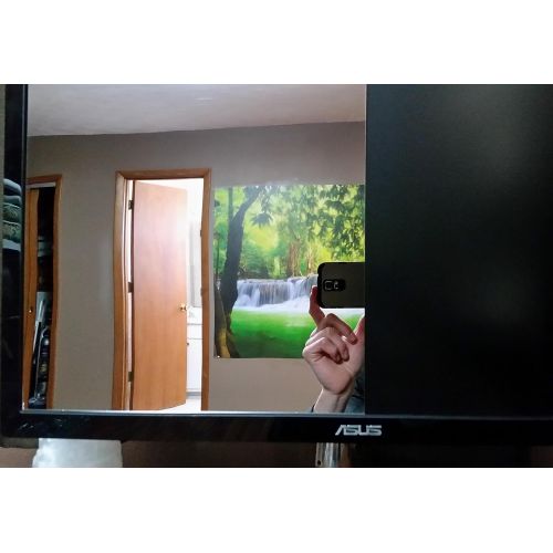  SupremeTech 12 x 12 x 0.04 Inch Acrylic See-Through Mirror, 30% Transparent