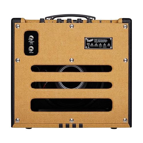  Supro Delta King 10 1 x 10-inch 5-watt Tube Combo Amp - Tweed and Black