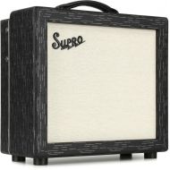 Supro 1612RT Amulet 1 x 10-inch 15-watt Tube Combo Amp - Black Scandia