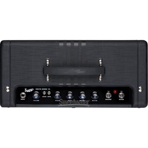  Supro Delta King 10 1 x 10-inch 5-watt Tube Combo Amp - Black and Black