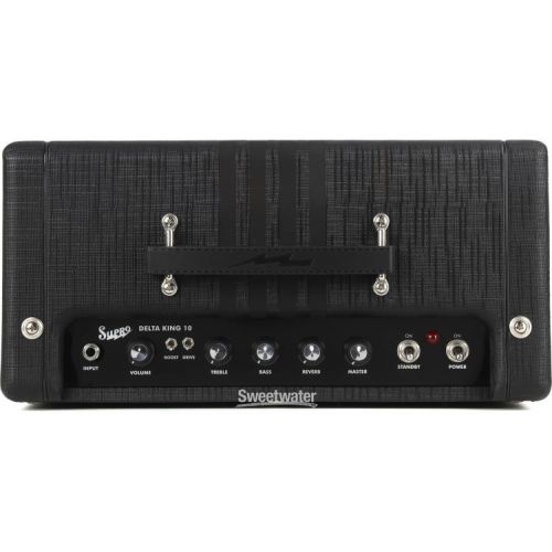  Supro Delta King 10 1 x 10-inch 5-watt Tube Combo Amp - Black and Black