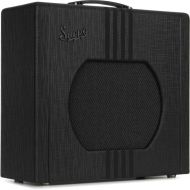 Supro Delta King 12 1 x 12-inch 15-watt Tube Combo Amp - Black and Black