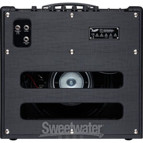  Supro Delta King 12 1 x 12-inch 15-watt Tube Combo Amp - Black and Black