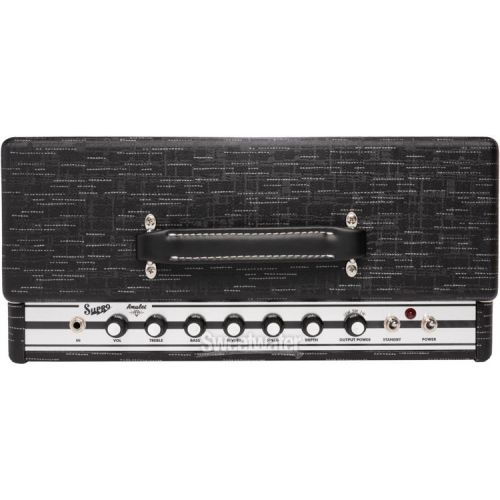  Supro 1614RT Amulet 1 x 12-inch 15-watt Tube Combo Amp - Black Scandia