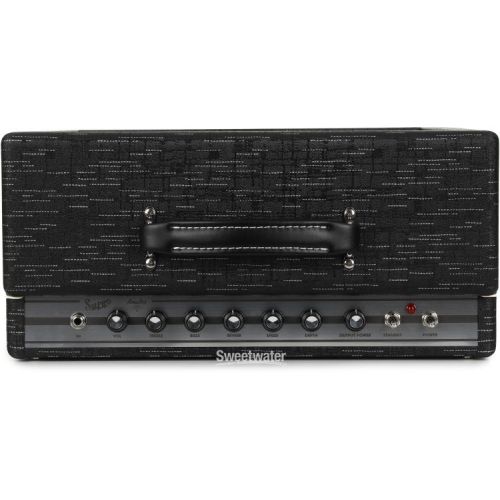  Supro 1614RT Amulet 1 x 12-inch 15-watt Tube Combo Amp - Black Scandia