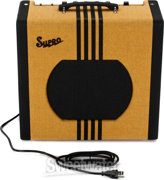  Supro Delta King 12 1x12-inch 15-watt Tube Combo Amp - Tweed and Black