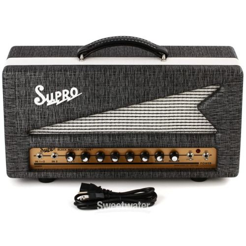  Supro 1696RTH Black Magick Reverb 25-watt Class A Tube Head