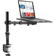 [아마존베스트]Suptek Full Motion Laptop Riser Desk Mount Stand with Grommet Option, Height Adjustable (400mm), Fits up to 17 inch Notebooks , VESA 100, up to 22lbs (MD6421TP004)