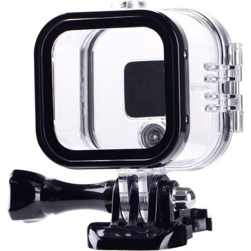  Suptig Replacement Waterproof Case Protective Housing for GoPro Session Hero 4session, 5session Outside Sport Camera for Underwater Use - Water Resistant up to 196ft (60m)