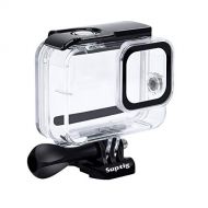 Suptig Waterproof Case Protective Housing Compatible for GoPro Hero 8 Black Waterproof 196ft (60 Meters)