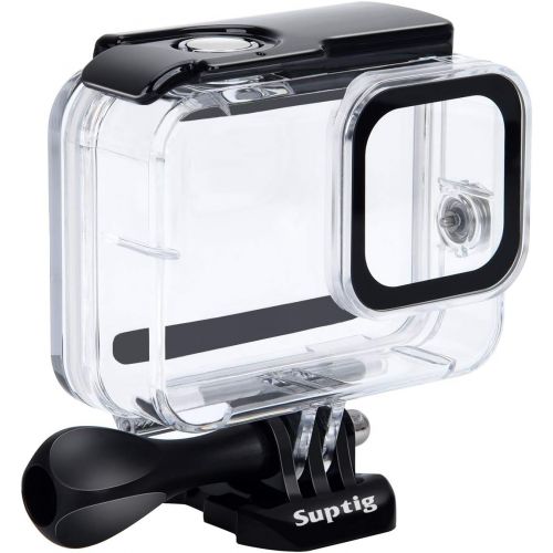  Suptig Waterproof Case Protective Housing Compatible for GoPro Hero 8 Black Waterproof 196ft (60 Meters)