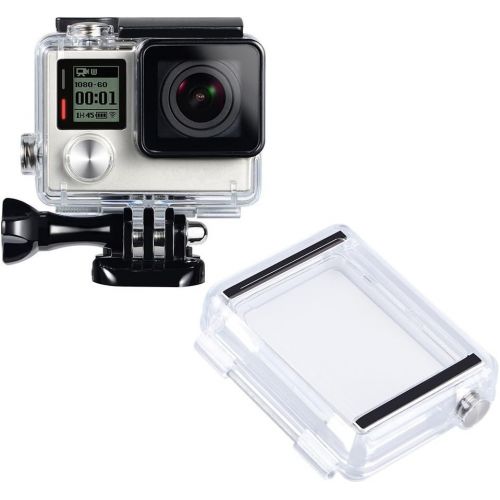  Suptig BacPac Backdoor Compatible for GoPro Hero4 Silver, Hero4 Black, Hero3+ Cameras Housing for GoPro BacPac LCD Screen Extended Battery BacPac