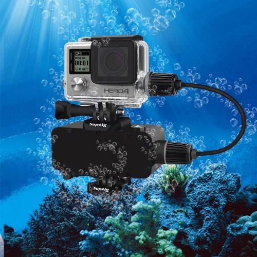  Suptig 5200mAh Waterproof Power Bank for GoPro Hero 10 Hero 9 Hero 8 Hero 7 Hero 6 Hero 5 Hero 4 Hero 3+ Hero 4 Session Hero 5 Session and Digital Camera and Smartphone