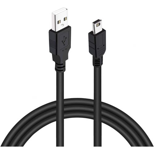  Suptig Charging Cable Mini USB Charging Cable 2 Pack Compatible for Gopro Hero 4 Silver Hero 4 Black Hero 3+ Silver Hero 3+ Black Hero 3 White Hero 3 Black Hero 3 Silver Hero 2 Her