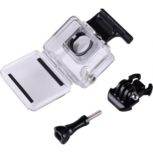  Suptig Replacement Waterproof Case Protective Housing for GoPro Hero 4, Hero 3+, Hero3 Outside Sport Camera for Underwater Use - Water Resistant up to 147ft (45m)