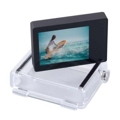  Suptig LCD Screen 2.0 Inch LCD BacPac Non-Touch Screen for Gopro Hero 4 3+ 3 with Waterproof Back Cover