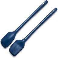 Sur La Table Flex-Core Mini Silicone Spatula and Spatula Spoon, Set of 2, Navy