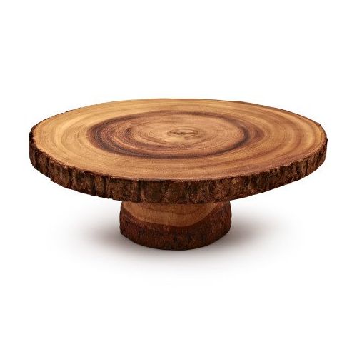  Sur La Table Wood Slice Cake Stand AT.1529(L)