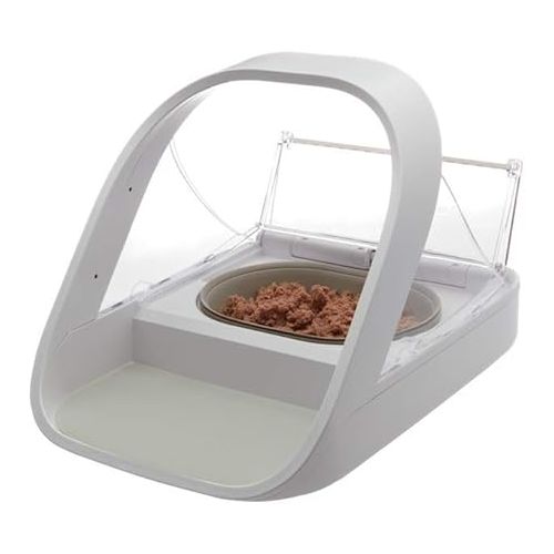  Sure Petcare -SureFlap - SureFeed - Microchip Pet Feeder - Selective-Automatic Pet Feeder Makes Meal Times Stress-Free, Suitable for Both Wet and Dry Food - MPF001