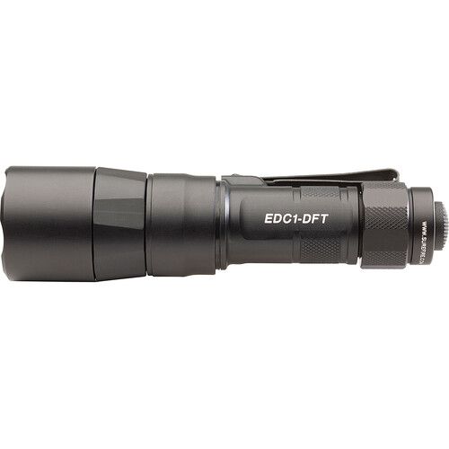  SureFire EDC1-DFT Dual-Fuel Rechargeable Flashlight (Gray)