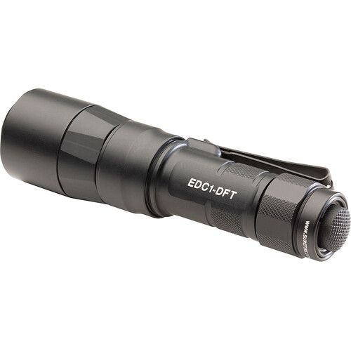  SureFire EDC1-DFT Dual-Fuel Rechargeable Flashlight (Gray)