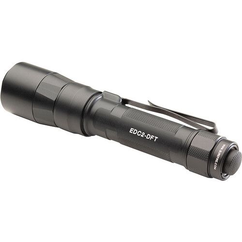  SureFire EDC2-DFT Dual-Fuel Rechargeable Flashlight (Gray)