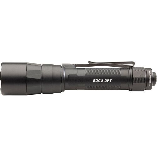  SureFire EDC2-DFT Dual-Fuel Rechargeable Flashlight (Gray)