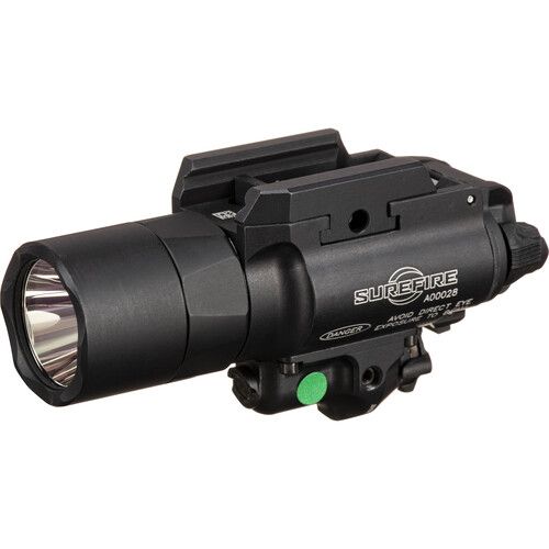  SureFire X400T-A Turbo LED Weapon Light with Green Aiming Laser