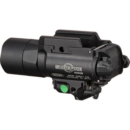  SureFire X400T-A Turbo LED Weapon Light with Green Aiming Laser