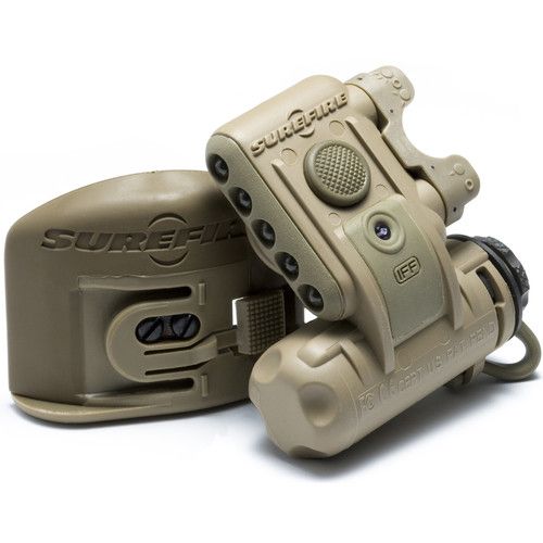  SureFire HL1-A Dual Output White/Blue LED Helmet Light (Desert Tan)