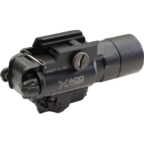  SureFire X400T-A Turbo LED Weapon Light with Red Aiming Laser