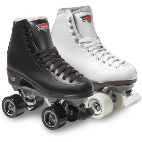  Sure-Grip White Fame Roller Skate