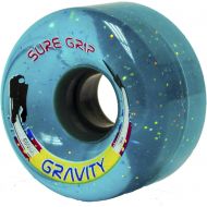 Sure-Grip Gravity Glitter Roller Skate Wheels Blue