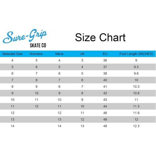  Sure-Grip Fame Outdoor Roller Skates 78A Outdoor Wheels