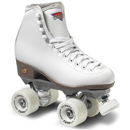  Sure-Grip White Fame Roller Skate