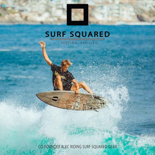  Surf Squared Surfboard Traction Pad | 3-Piece Diamond Grip Stomp Pad for Shortboard or Skim Board - Carve Harder Surf Faster